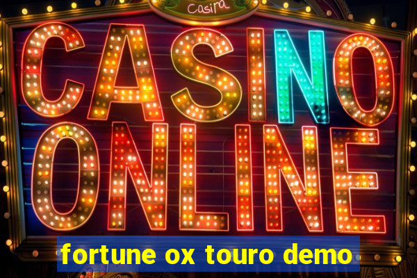 fortune ox touro demo